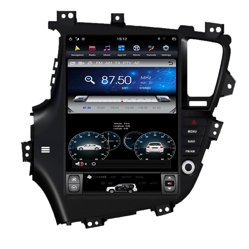 Kia K5 2011-2015 Tesla style 12.1 inch Android Car DVD Player 